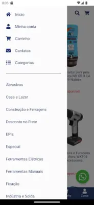 A MEGA LOJA - Ferramentas android App screenshot 2