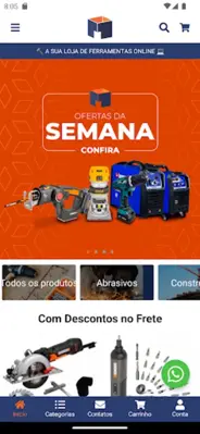 A MEGA LOJA - Ferramentas android App screenshot 4